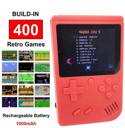 Joc Tetris Gameboy 400 in 1 Rosu